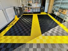 Gumové podlahy do garáže