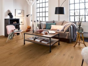 Dubové dřevěné podlahy BOEN the family