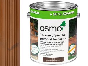Osmo 010 Thermo olej na dřevěné terasy 3 l – akční balení