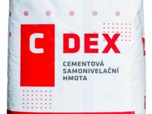 Stěrky C-DEX - Cementová samonivelační podlahová hmota přesně podle vašich představ