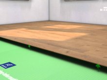 Výměna podlahového dílce laminátové podlahy Egger se systémem UNI fit!